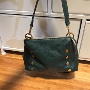 Green Leather Shoulder Bag